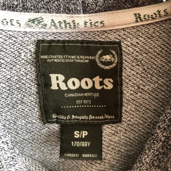 Roots Hoodie Size Small Grey Salt & Pepper Canada - Picture 11 of 14